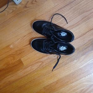 VANS Patent Leather Tennis Shoes